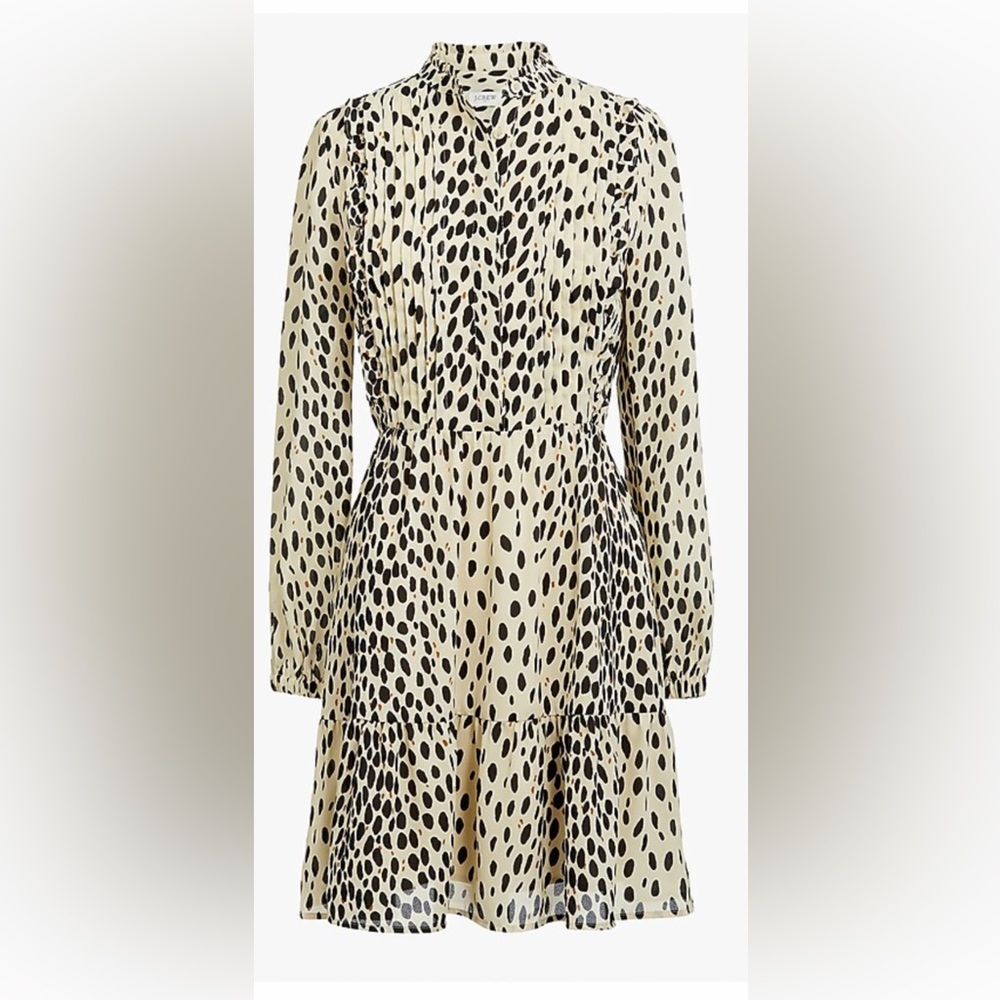 NWOT J.Crew ruffle neck dress size 0